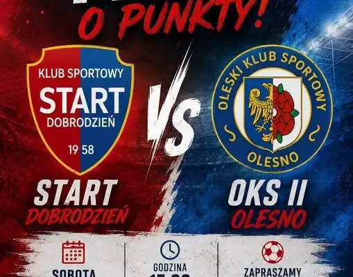 Start Dobrodzień rozpoczyna sezon u siebie. Rywalem rezerwy OKS Olesno