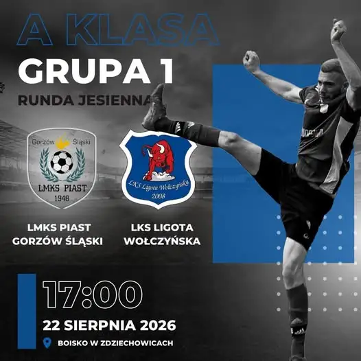 Zapraszamy na mecz: Piast Gorzów Śląski kontra LZS Ligota Wołczyńska