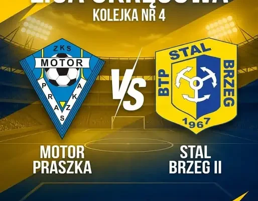 Motor Praszka w sobotę podejmuje Stal Brzeg II w 4. kolejce Ligi Okręgowej