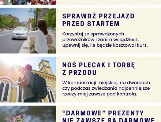 Bezpieczne podróże na koniec wakacji – o czym pamiętać?