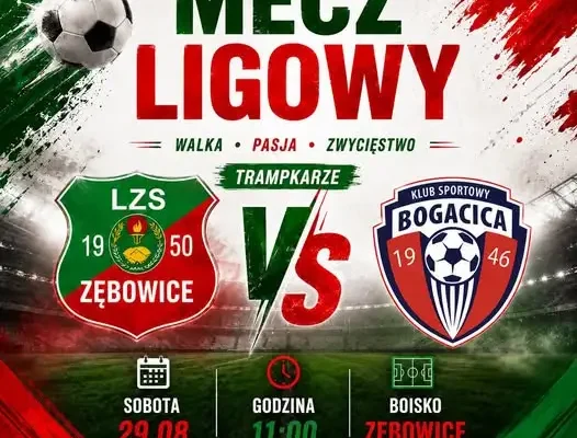 Trampkarze rozpoczynają rundę jesienną – pierwszy mecz w Zębowicach