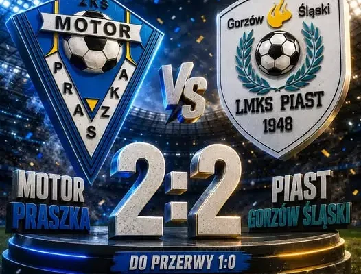 Juniorzy Motoru Praszka remisują w derbach na inaugurację sezonu