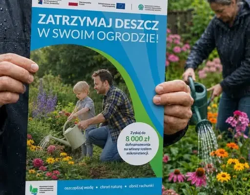 Mikroretencja na Opolszczyźnie: blisko 200 wniosków o dofinansowanie na deszczówkę