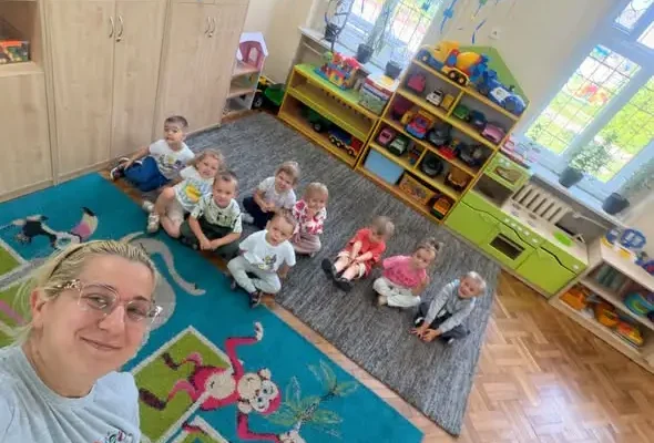 Pierwsze zajęcia projektu „Wszechstronny Przedszkolak” w Rudnikach