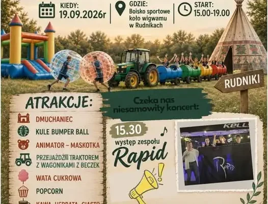 Pożegnanie Lata w Rudnikach – festyn „Razem przeciwko uzależnieniom” już w sobotę