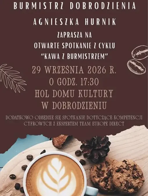 Kawa z Burmistrzem Dobrodzienia – 29 września 2026