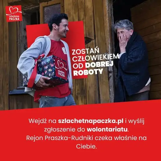 Szlachetna Paczka w Praszce i Rudnikach szuka wolontariuszy i rodzin w potrzebie