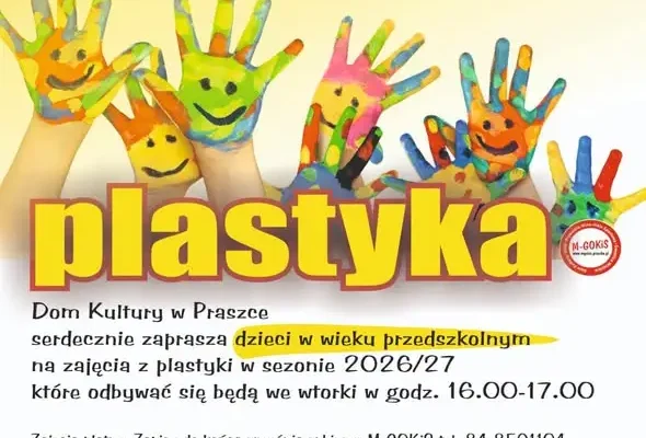 Zajęcia plastyczne dla przedszkolaków w Praszce – zapisy do końca września