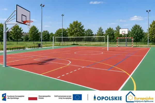 Szemrowice z nowym boiskiem wielofunkcyjnym. Gmina Dobrodzień pozyskała 265 tys. zł dofinansowania