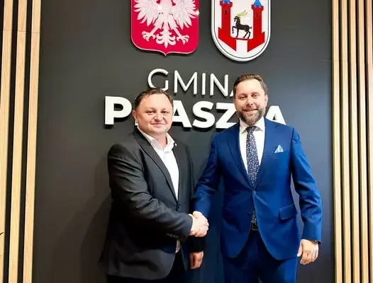 Burmistrz Praszki spotkał się z dyrektorem OCRG. Rozmowy o rozwoju gospodarczym regionu