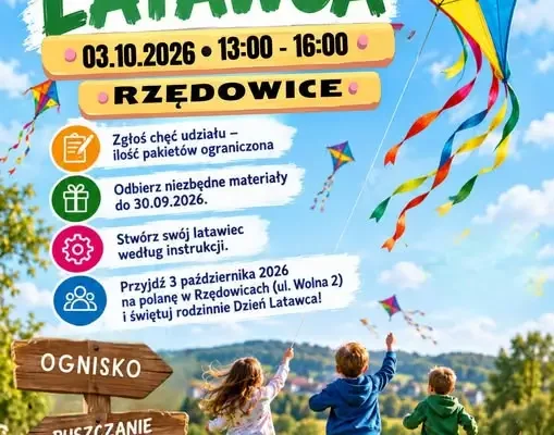 Dzień Latawca w Rzędowicach – rodzinne święto w powietrzu