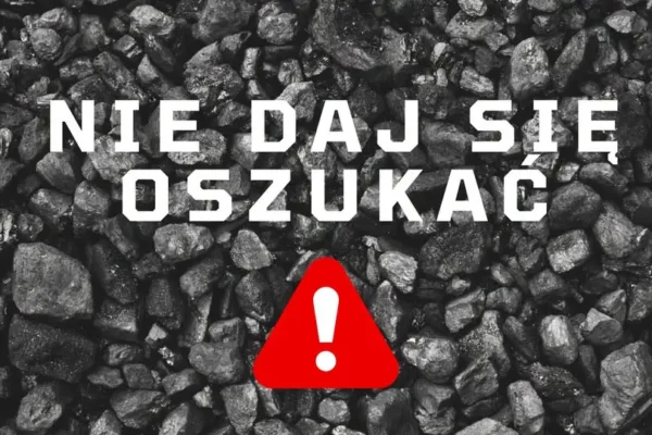 Sezon grzewczy 2026/2027: oszuści polują na kupujących węgiel i pellet