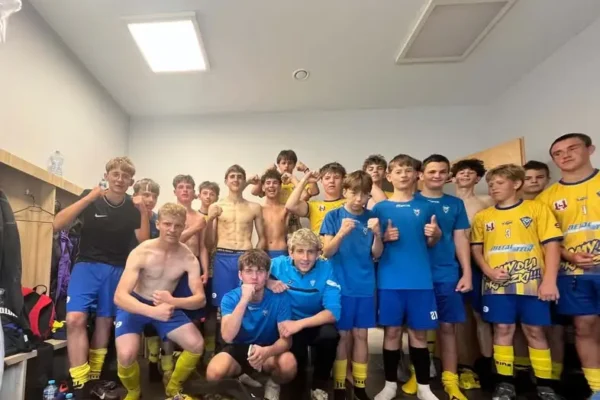 Juniorzy młodsi Motoru Praszka wygrywają na wyjeździe z GKS Widawa Wilków 2:1