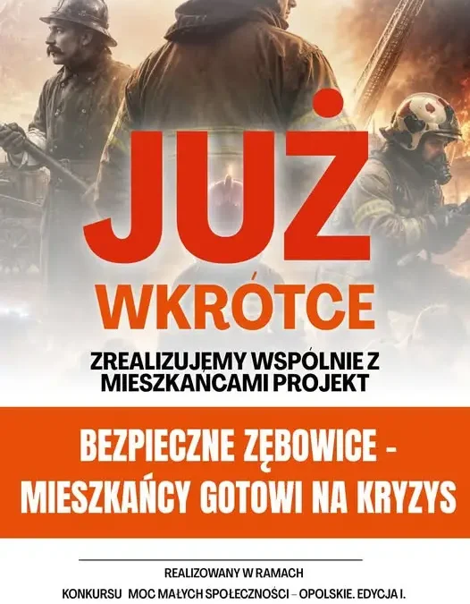 OSP Zębowice z grantem na projekt „Bezpieczne Zębowice – mieszkańcy gotowi na kryzys”