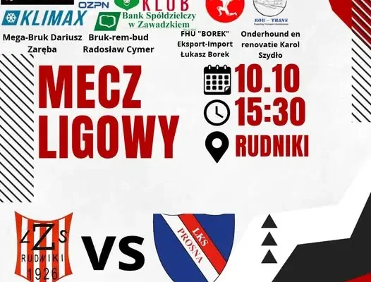 LZS Rudniki wraca do ligi po przerwie – mecz z LKS Prosna Zdziechowice