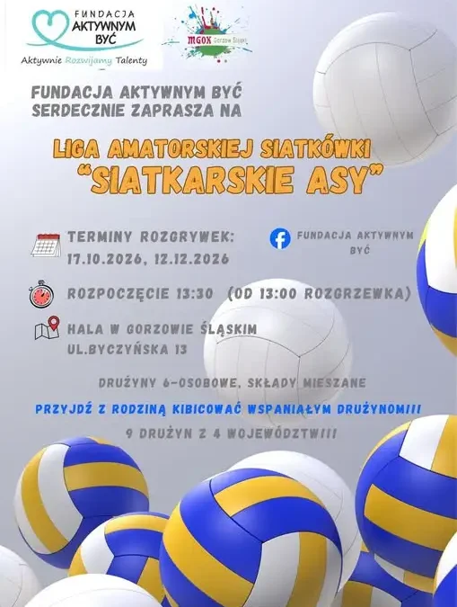 Siatkarskie Asy zagrają o Puchar Burmistrza Gorzowa Śląskiego