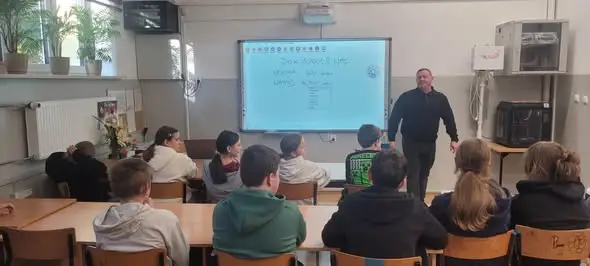 Uczniowie z Rudnik uczyli się, jak zdrowo się odżywiać