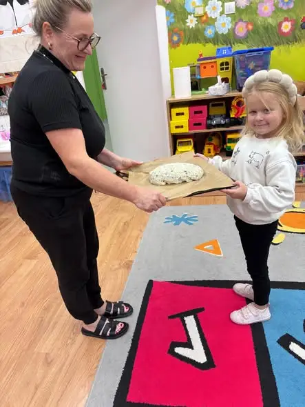 Dzień Chleba w przedszkolu w Rudnikach – od ziarenka do bochenka